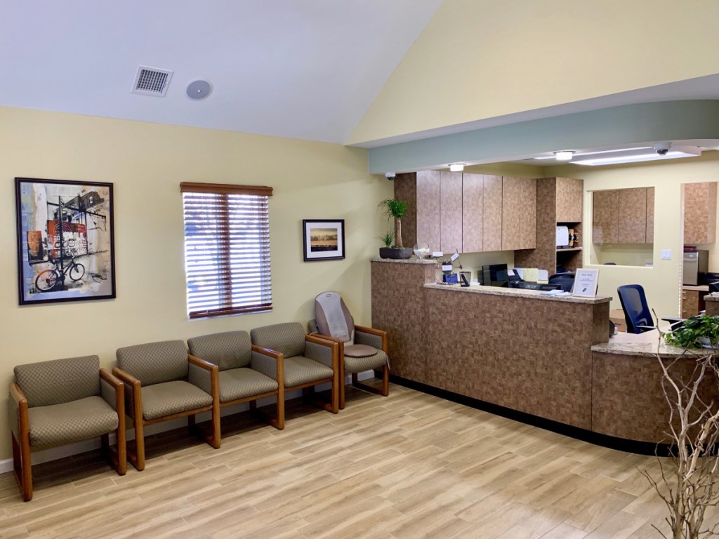 Reception area